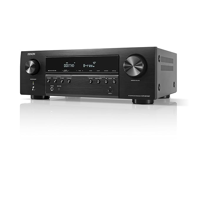 Buy Denon AVRS570BT (2022 Model) 5.2 Channel AV Receiver 8K Ultra HD