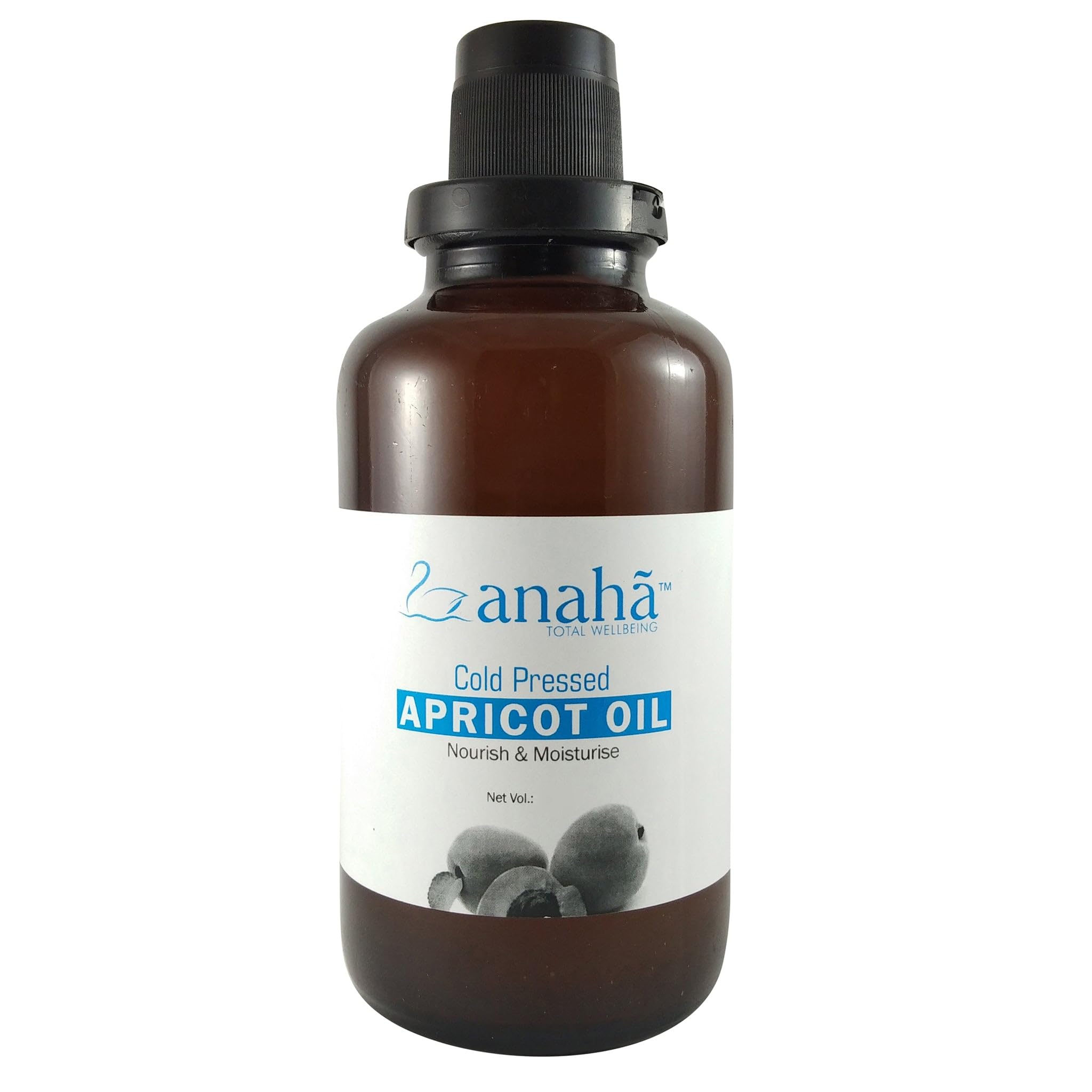 Anaha Unrefined Cold Pressed Bitter Apricot Oil/Gutti ka Tel (250 ml) from Himachal Pradesh Best for Massage or Carrier Oil