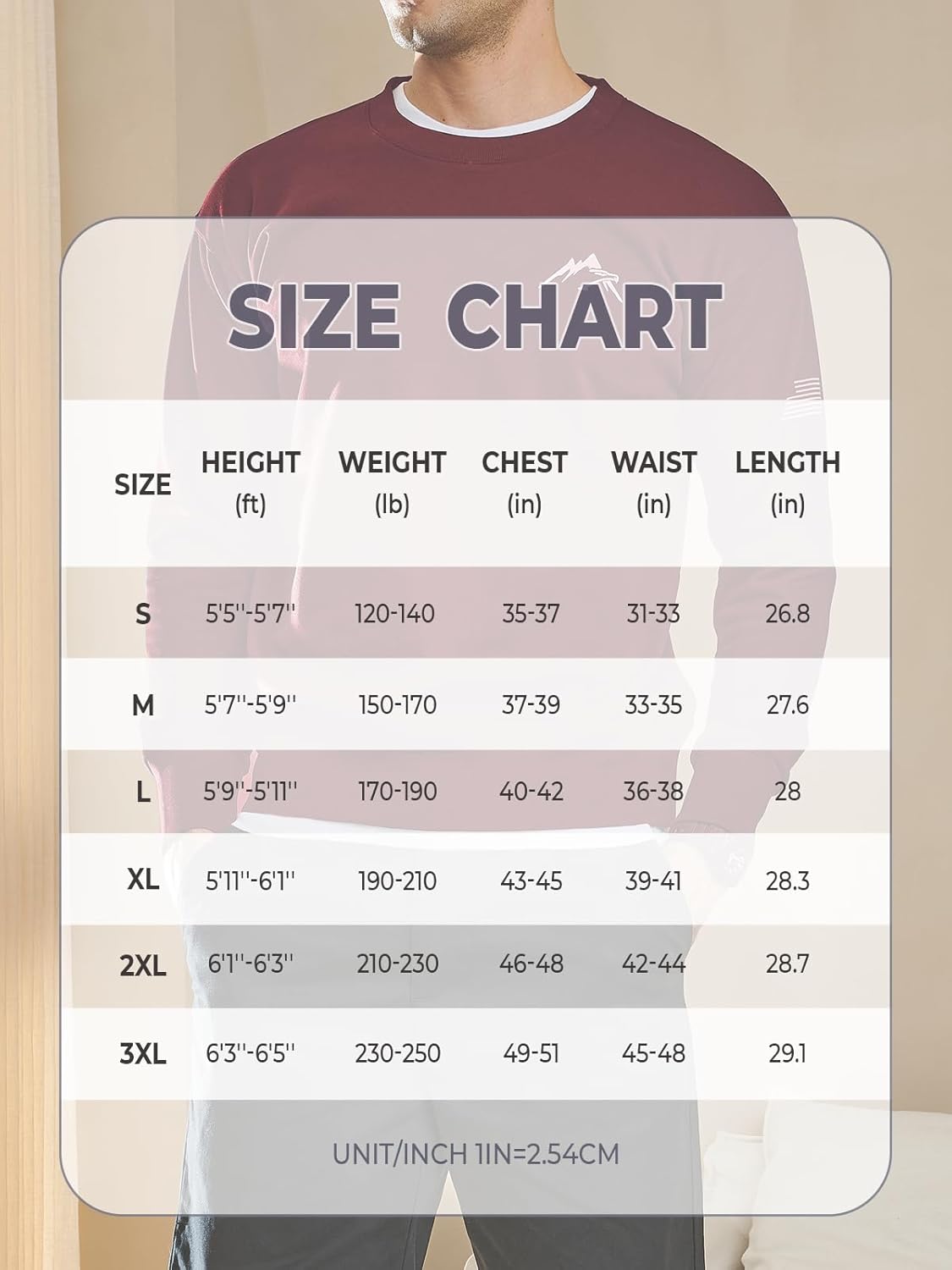 NORTHYARD Men's Crewneck Sweatshirt Long Sleeve Cotton Sweat Shirt Lightweight Athletic Workout Sport Gym Running Sweatshirts - Image 6