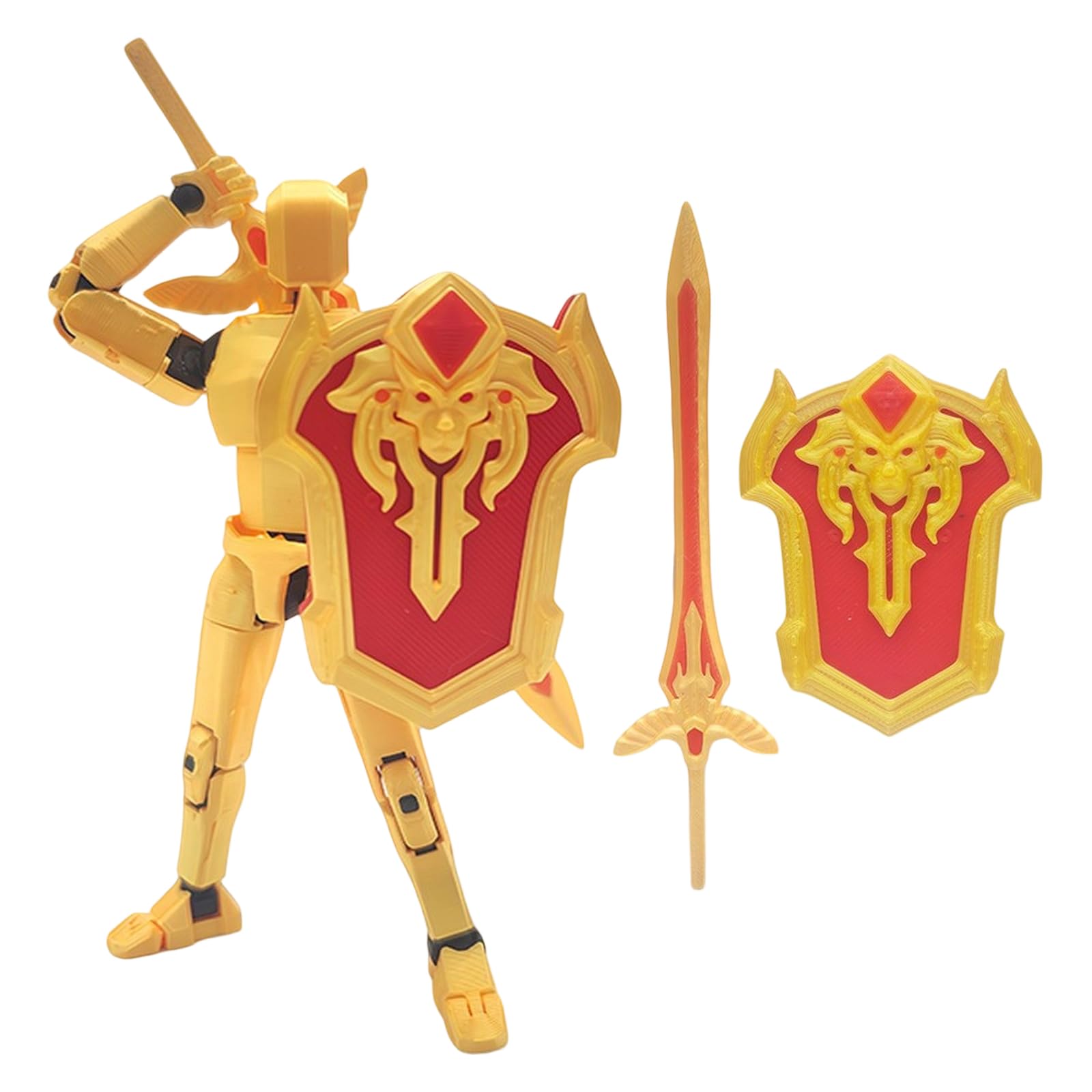 MLPKOI Assembly Completed T13 Action Figure, T13 Action Figures Set, 3D Multi-Jointed Movable Robot Toys, Dummy 13 Action Figure, for Children and Adults DIY, Children's Gift