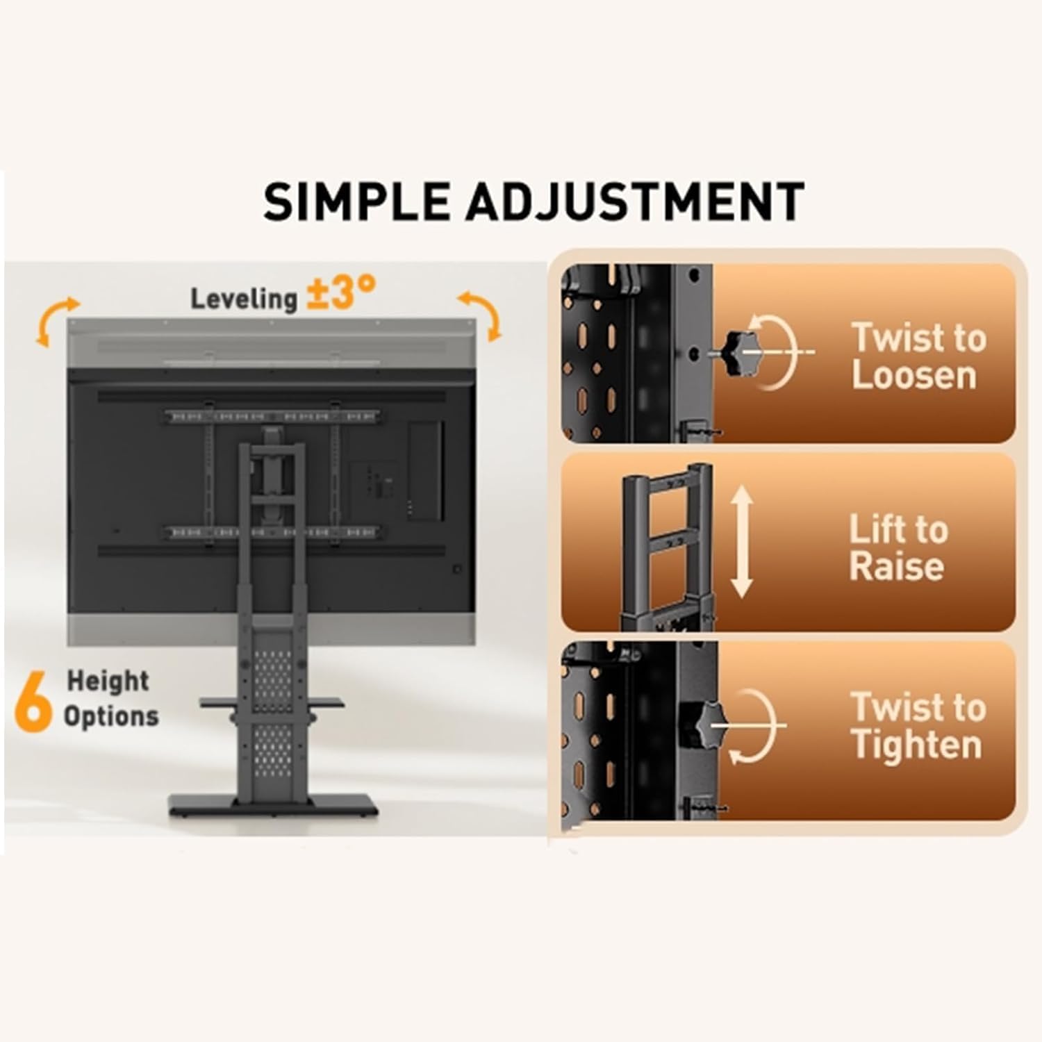 Perlegear TV Stand PGFS06W & PGFS13