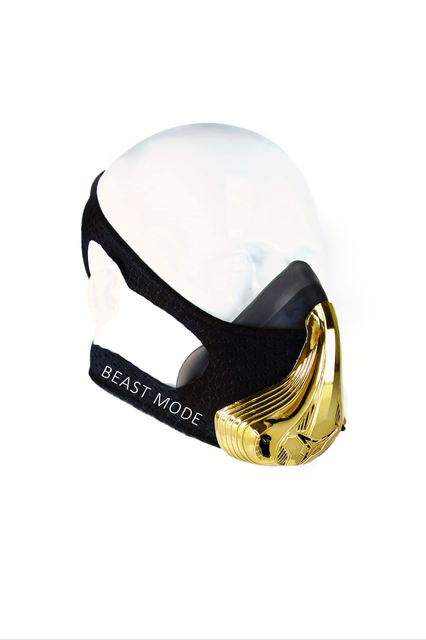 Beastmode Maschera da allenamento – Maschera di resistenza respiratoria per una maggiore resistenza, muscoli respiratori più forti aumenta le prestazioni durante l'allenamento e la competizione