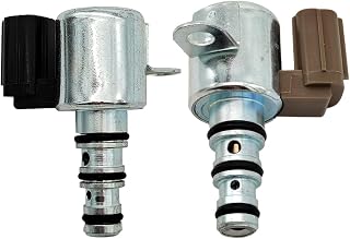 2pcs Transmission Shift Control Solenoid B&C for Honda 1998-2001 Accord Prelude,1999-2006 Odyssey, for 2001-2002 CL MDX TL 28500P6H003 28400P6H003 28500P6H013 28400P6H013