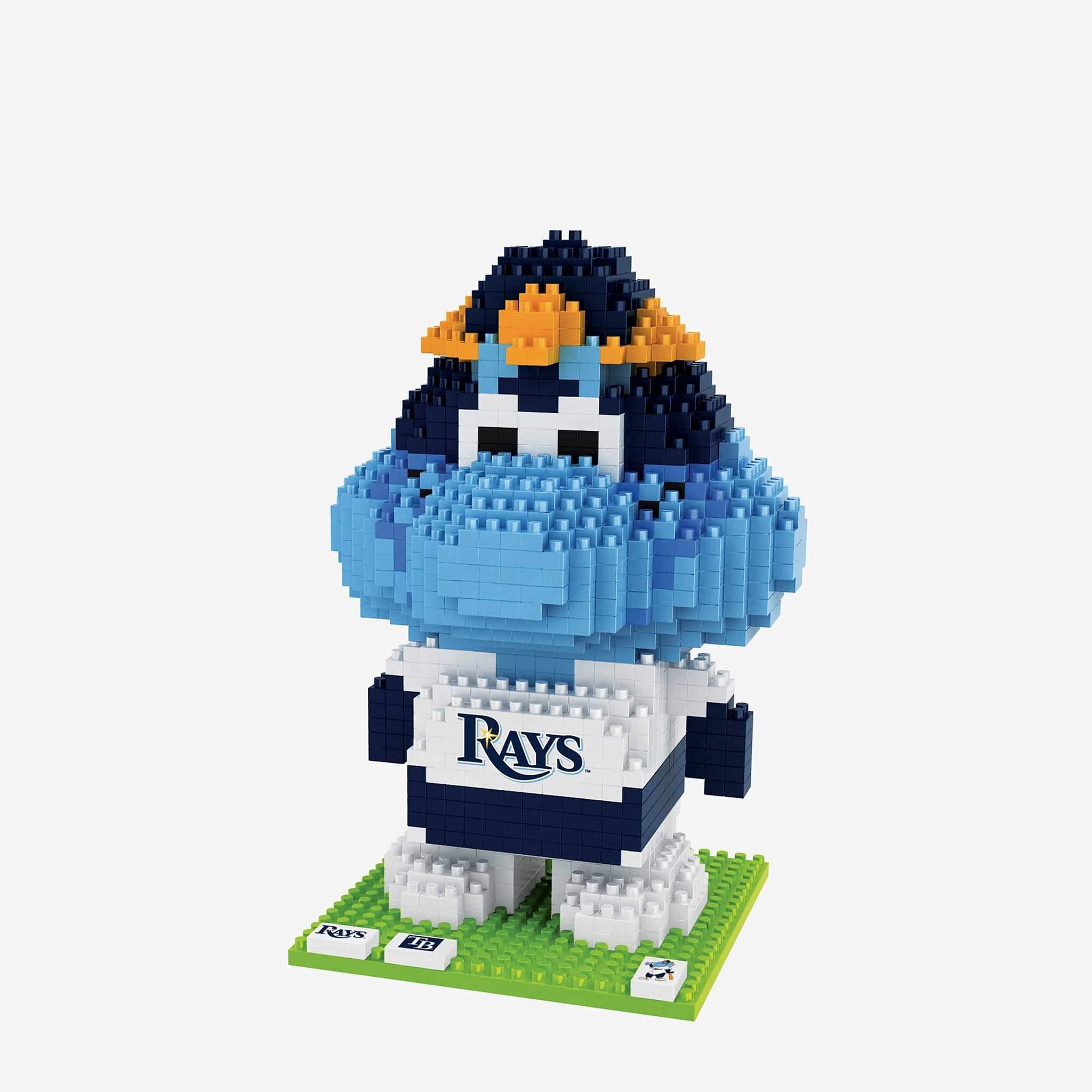 FOCO MLB Tampa Bay Rays 3D BRXLZ - Mascot- Raymond