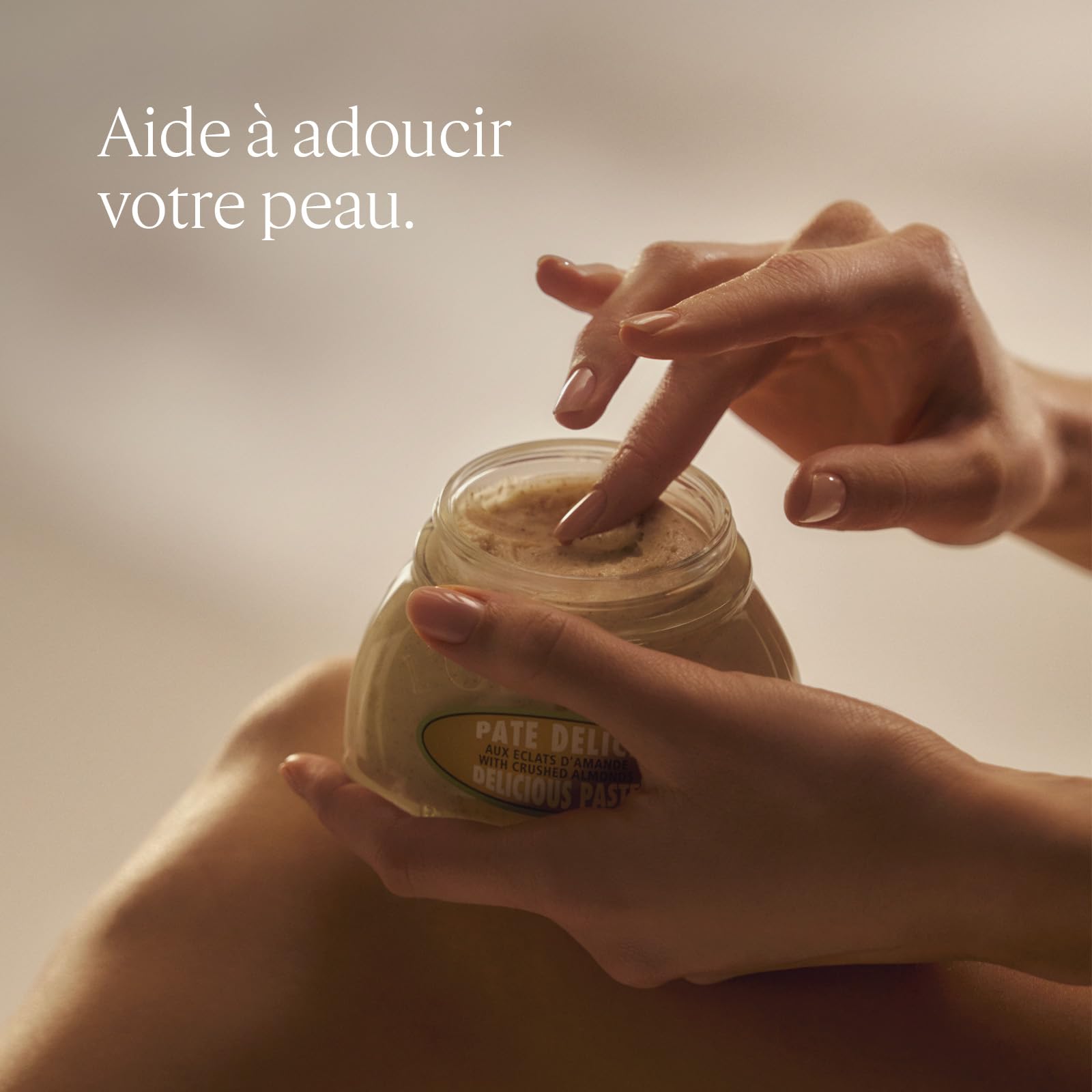 L'OCCITANE - Pâte Délice Gommage Corps Amande - 200 ml - Exfolie et nourrit - Fabriqué en France
