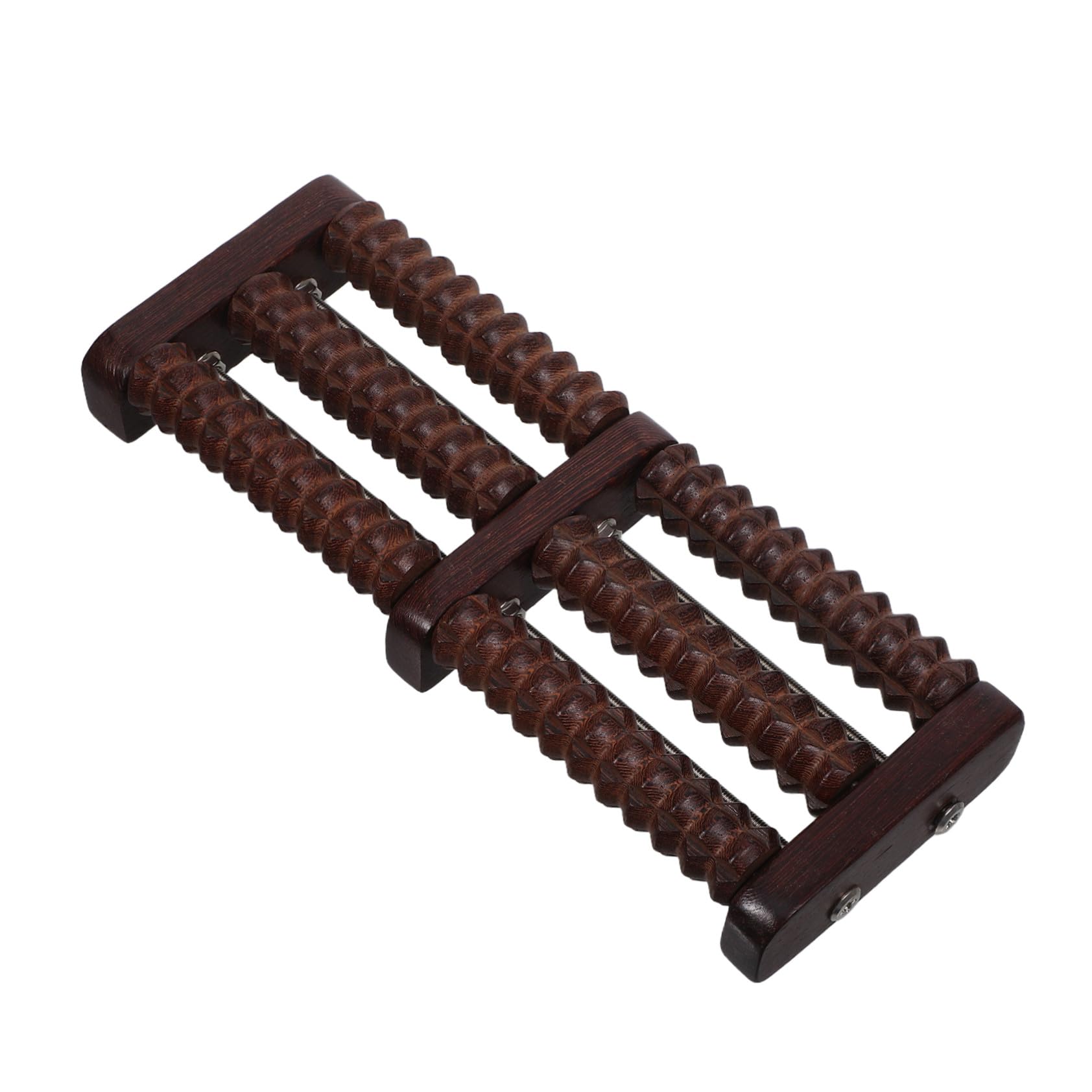Rodillo de Masaje de Pies de Madera para Relajación y Alivio Muscular Portátil y Silencioso Masajeador Manual bajo Escritorio para Pies y Pantorrillas Herramienta de Acupresión