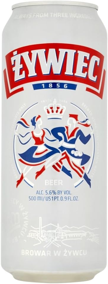 Żywiec Original Lager, 500 ml, Pack of 24