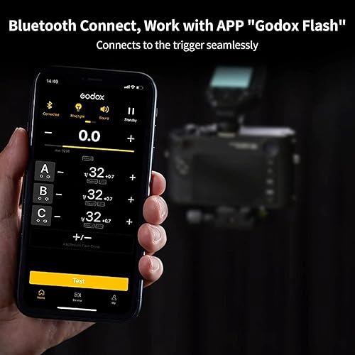 Miniatura 3 de Godox XProII XProII-C Wireless Flash Trigger for Canon Camera, 2.4G Wireless Flash Transmitter HSS 18000S, Bluetooth Connection, TCM Transform