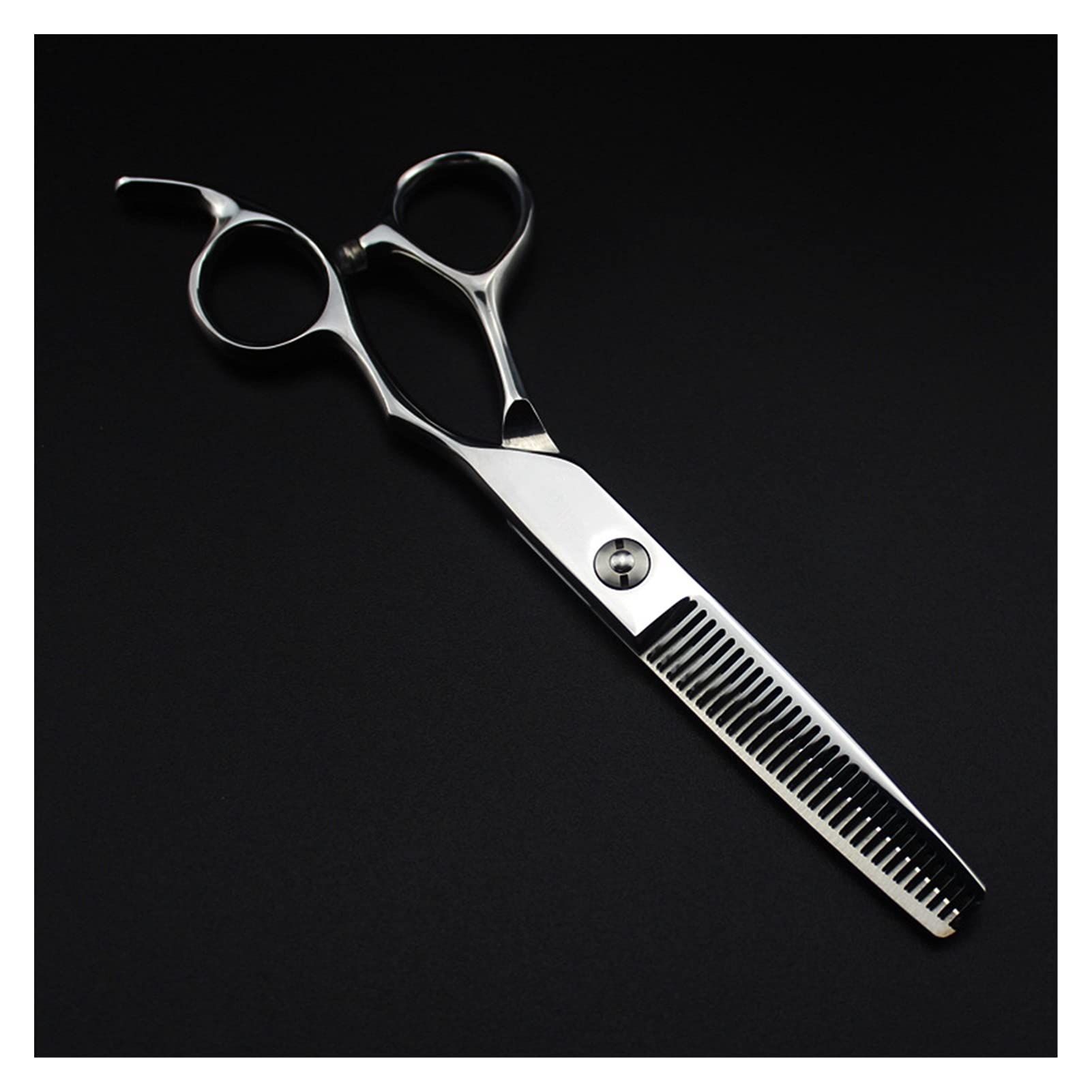 Tijeras de peluquería de 6 Pulgadas, Tijeras de Plata, Tijeras de peluquería, Tijeras de Adelgazamiento, Tijeras Planas, Tijeras de peluquería, Tijeras de Corte de Pelo (Corte)