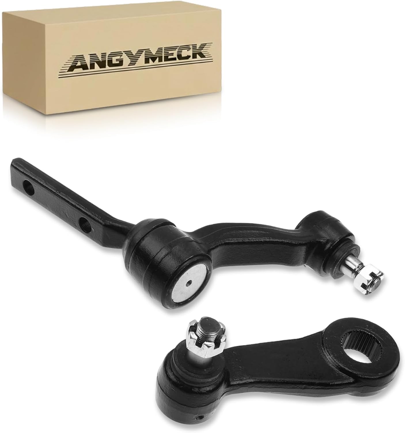 2pc Front Pitman & Idler Arm Steering Kit for 1994-2005 Chevy S10 Blazer, 94-04 GMC Sonoma Jimmy, 96-01 Olds Bravada, Isuzu Hombre, 4WD 4x4 Models Only, Replaces K6255 K6251T