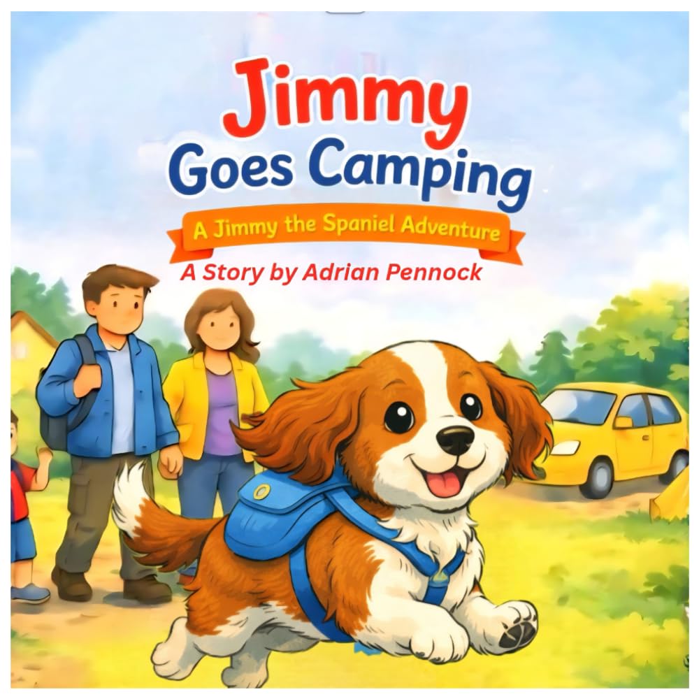 Jimmy goes Camping: A Jimmy the Spaniel Adventure