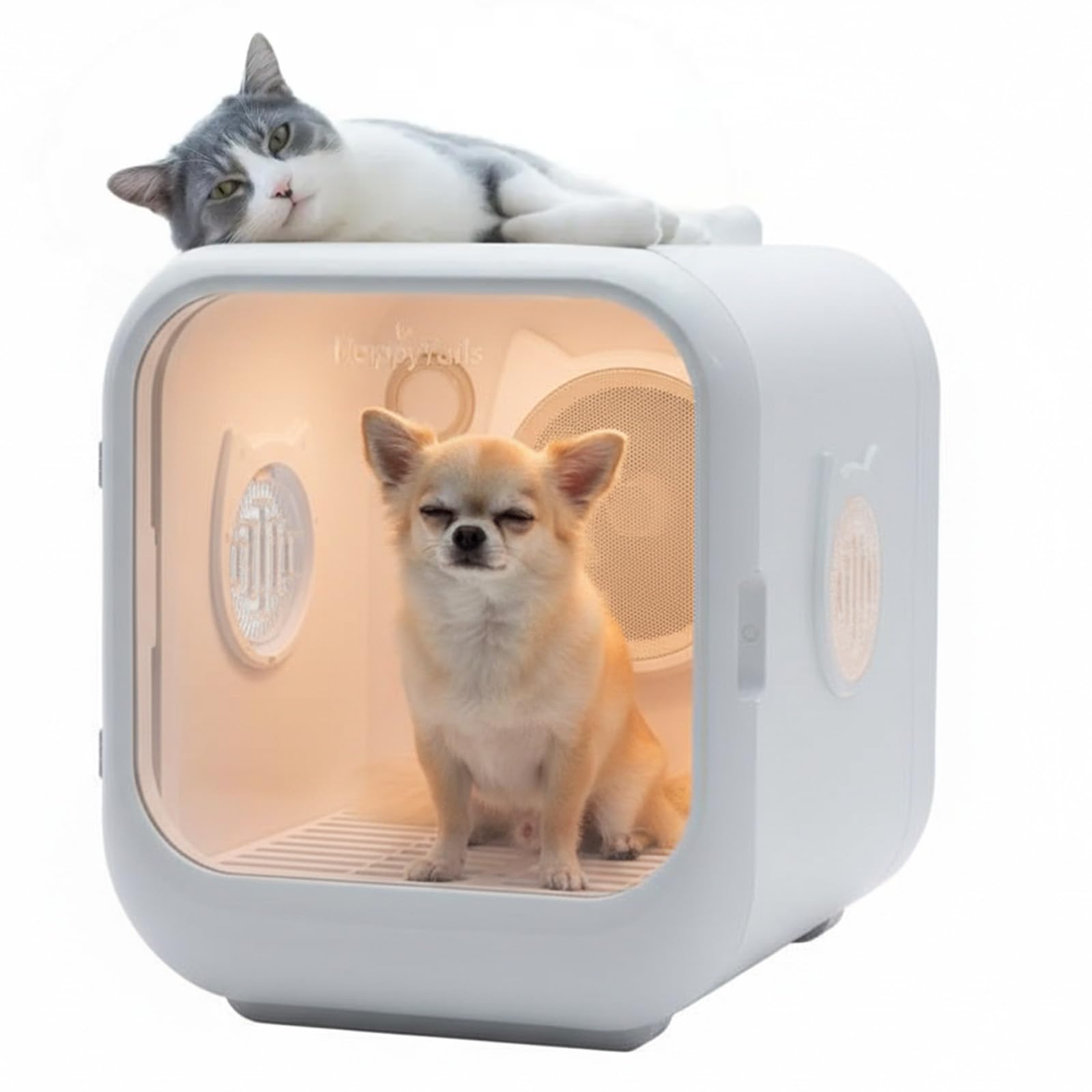 Amazon.co.jp: しっぽの幸せ ペットドライルーム 63L 静音設計