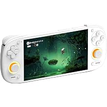Retroid Pocket 5 Handheld Games Console - 5.5 Inch 1080p AMOLED Screen, Snapdragon 865 Processor, 8GB RAM, 128GB UFS 3.1 Storage, Android 13, 3D Hall Effect Joysticks Portable Retro Video Game Player