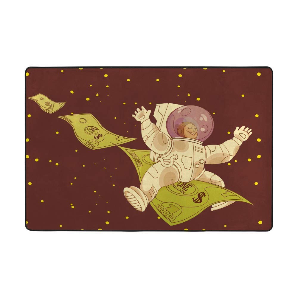 Grand tapis marron en velours corail épais 160x122cm pour salon CHEHONG