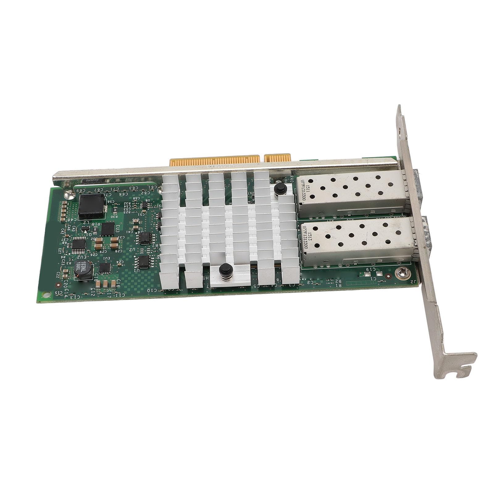 Cocoarm 10Gb SFP+ Karta Sieciowa PCIE, Dwuportowy Adapter Serwerowy z Interfejsem PCI Express X8, do Obliczeń o Wysokiej Wydajności w Danych