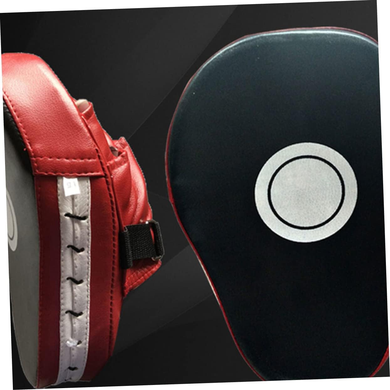 Advanced Pu Boxing Mitts Wrist Wraps Comfortable Fitness Training Gloves Punching Pad for Boxing Taekwondo