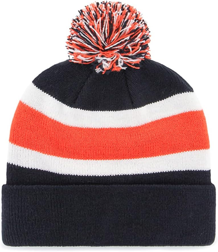 47 MLB Unisex-Adult Primary Logo Breakaway Team Color Primary Logo Cuffed Knit Beanie Hat Cold Weather Hat, One Size - Image 2