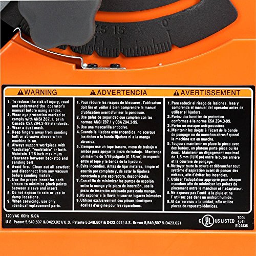 Ridgid EB4424 Sander, Oscillating/Edge Belt thumbnail 3