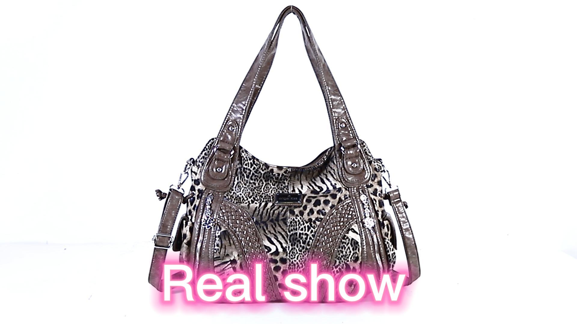 Bolso Tote para mujer con asa de mano y bandolera miniatura 7
