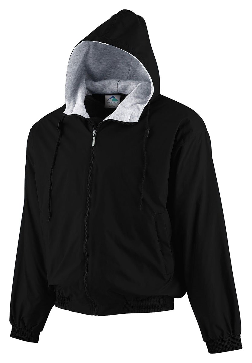 Augusta Sportswear Unisex-Adult Hooded Taffeta Jacket Fleece Lined
