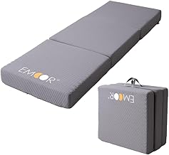 Emur Grand Sleeping Mattress, Camping, Sleeping in Car, Outdoor Mat, Approx. 25.6 x 70.9 inches (65 x 180 cm), L Size, Folding, Special 3D Cut, 5 Zone Design, Washable Cover