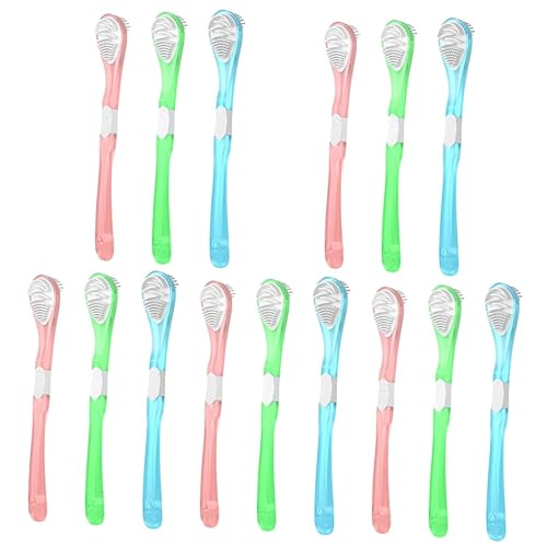 Beaupretty Cepillo de limpieza de lengua, cepillo de lengua limpiador de lengua raspador de lengua herramientas de limpieza raspador de lengua para