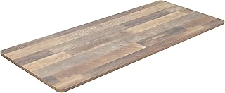 VIVO Reclaimed Wood Universal 71 x 30 inch Solid One-Piece Table Top for Standard and Sit to Stand Height Adjustable Home and Office Desk Frames, DESK-TOP71P