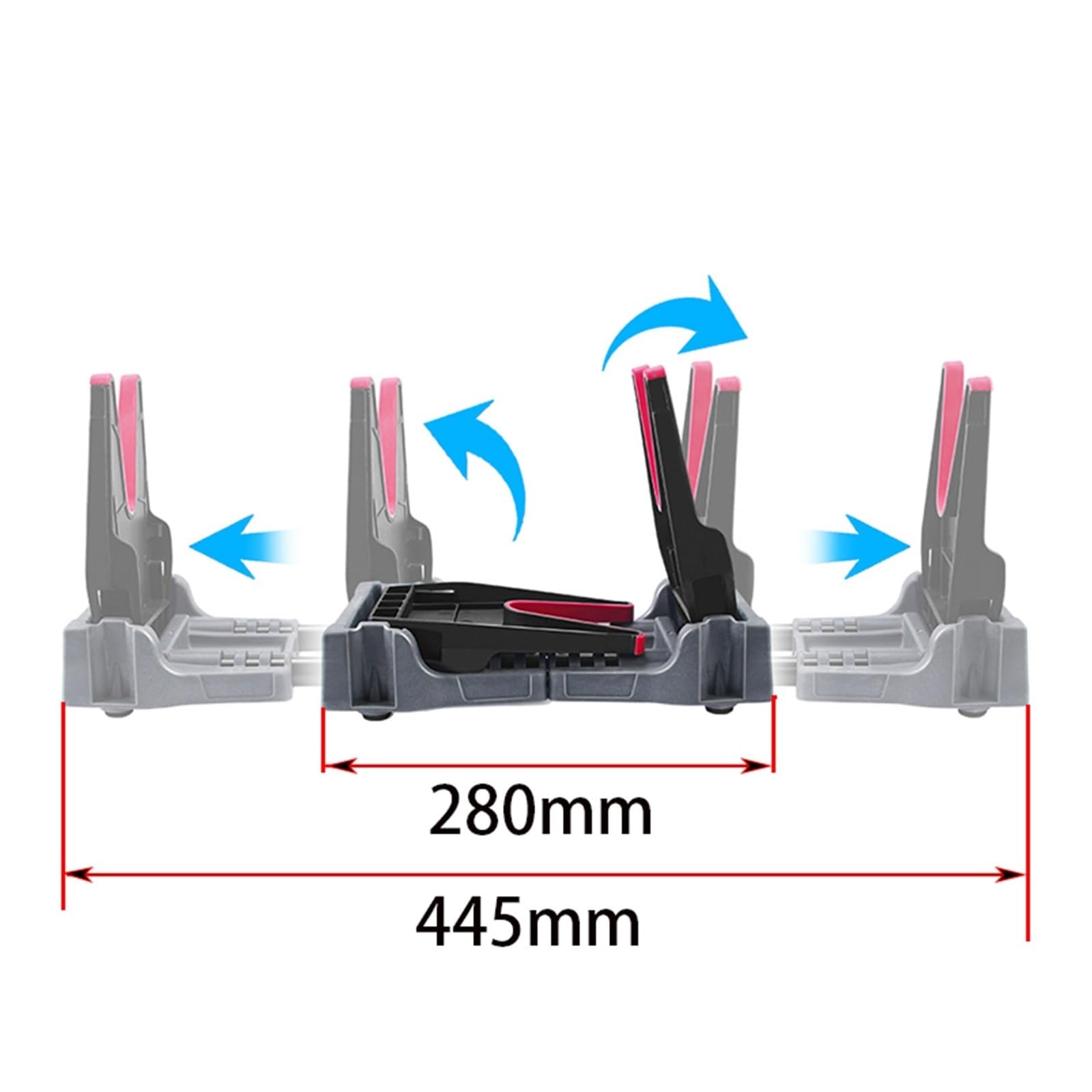 Supporto Pieghevole for Fucile, Supporto for Pulizia Fucile, Supporto for Fucili ad Aria compressa