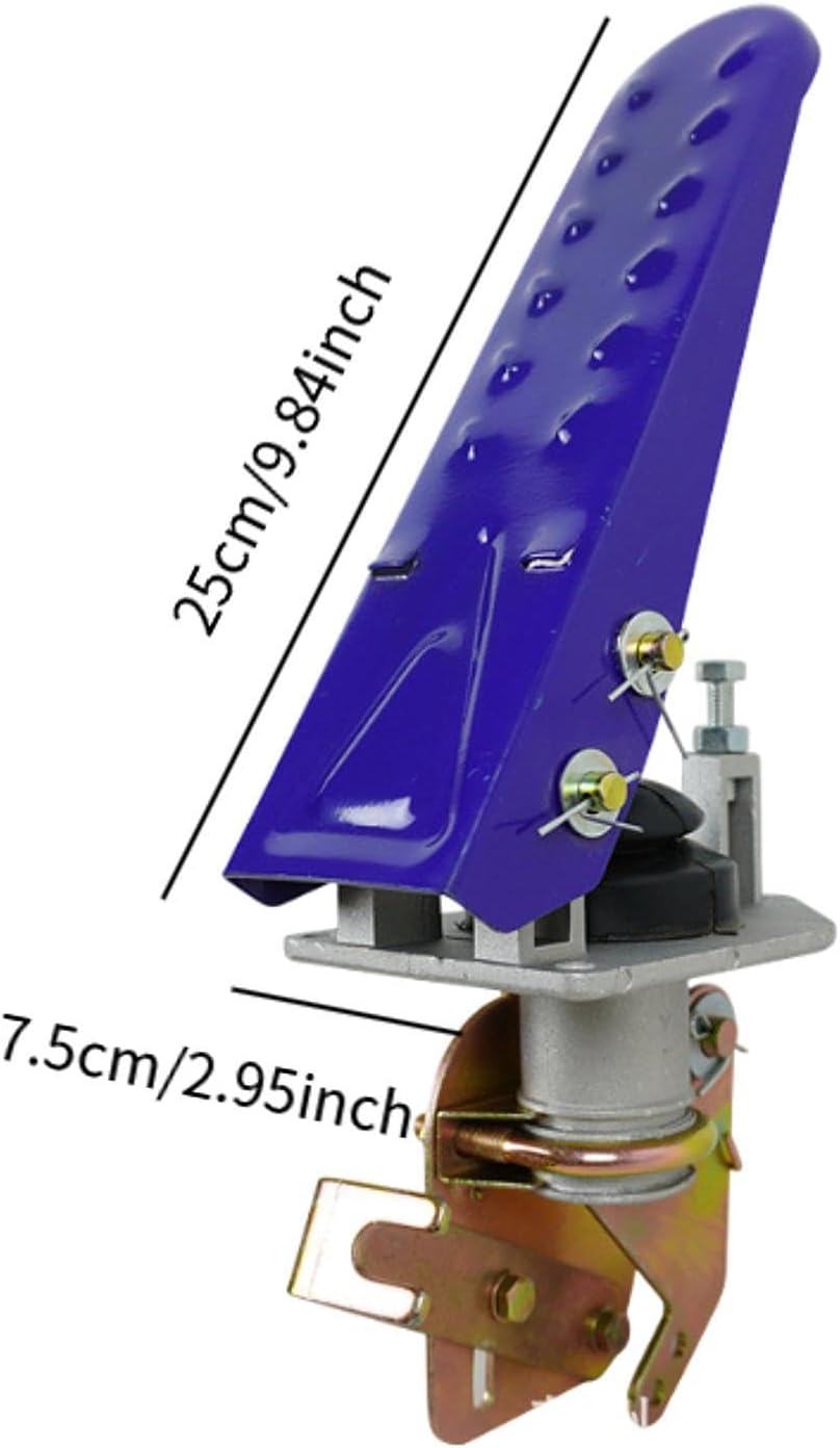 Vehicle Accelerator 25cm Throttle Pedal Loader Speed Pedal Foot Pedal Spare Parts Sturdy Easy Installation Universal