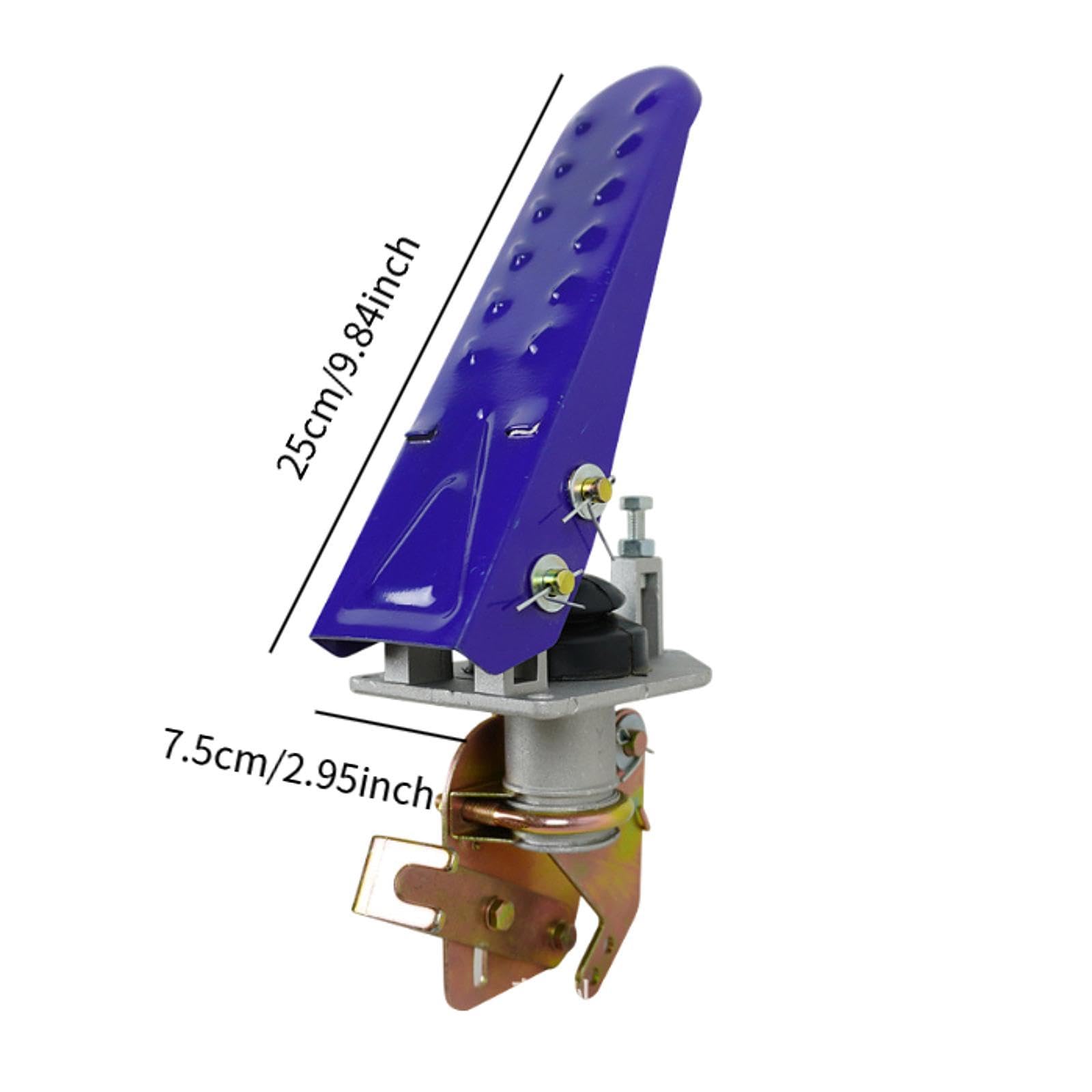 predolo Pedal de Acelerador Genérico para Vehículos de 25 Cm, con Accesorios Profesionales Y Resistentes.