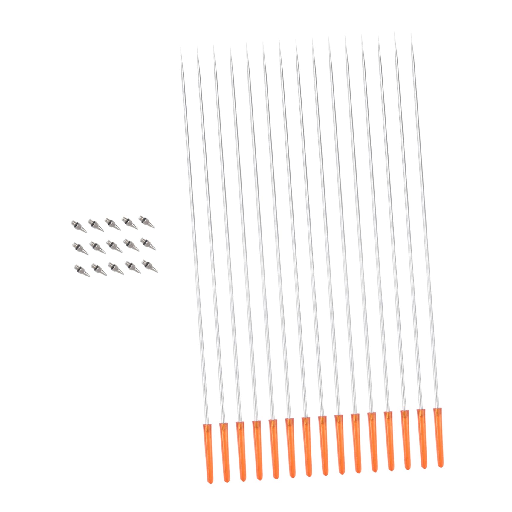 jojofuny 1 Set Airbrush Nozzles Needles for Compatible with Airbrushes Random Color Options for Artists Random Color