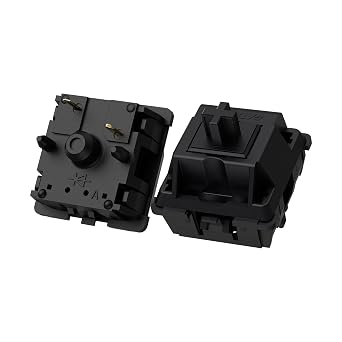 Gateron Oil King V2 Pre Lubed 5pin Linear Switches for Mechanical Keyboard 35PCS, Oil King