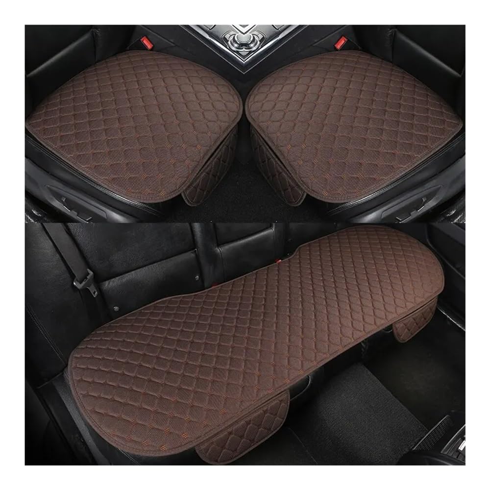 Ensemble universel de trois pièces coussin auto sans dossier compact - 7