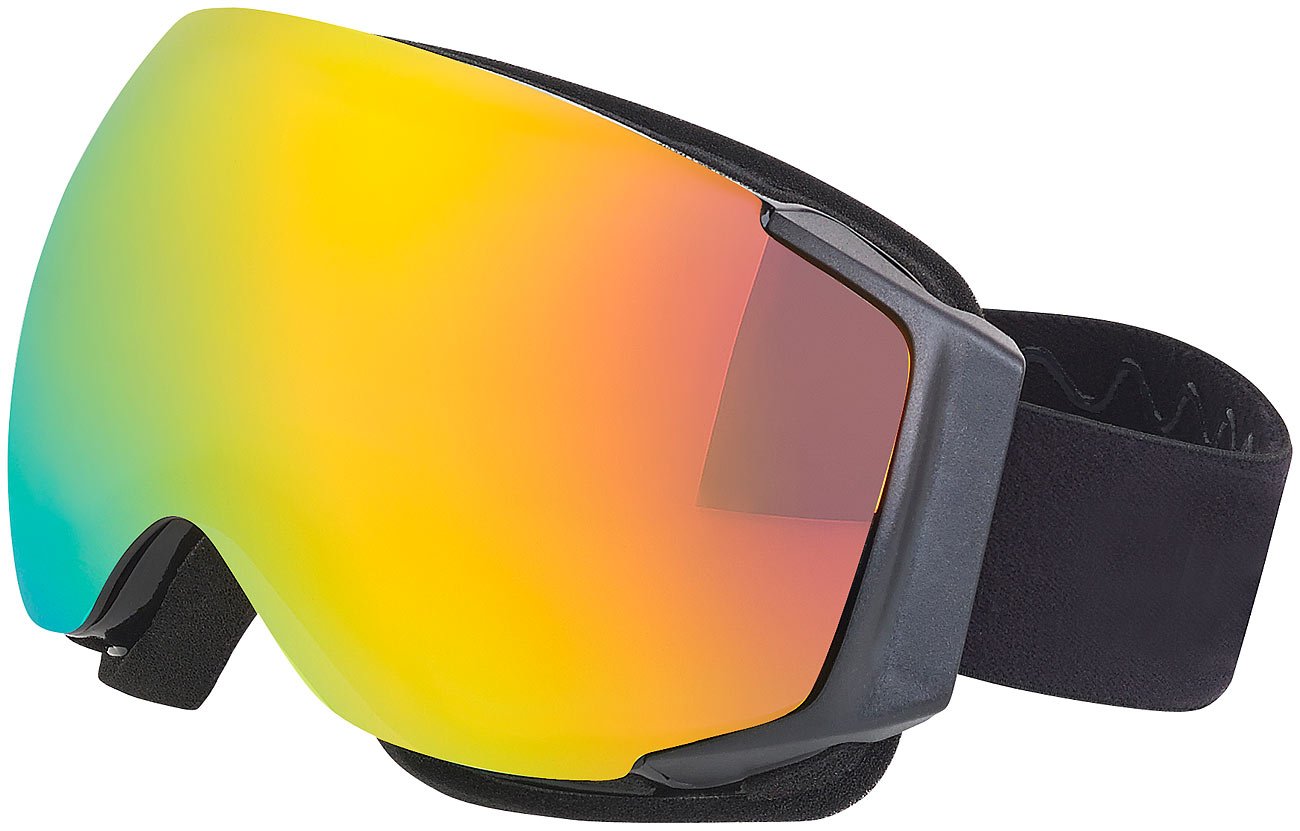 Speeron occhiali per sport invernali: Set da 2 Occhiali da sci e snowboard, Vista panoramica, Protezione contro l'appannamento (con protezione UV, sport invernali con UV)