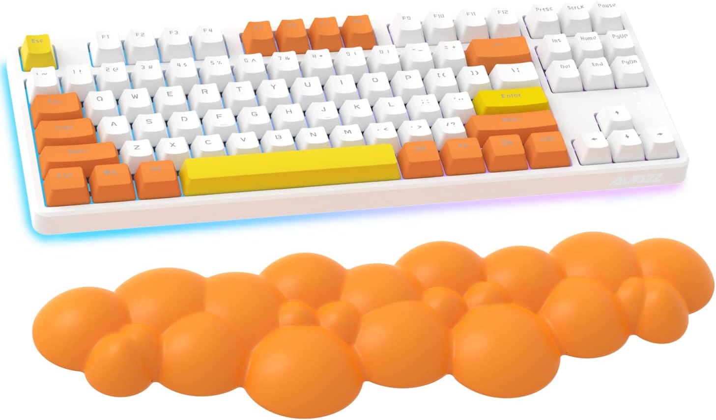 Gaming Keyboard Cloud Wrist Rest Pad,Memory Foam Keyboard