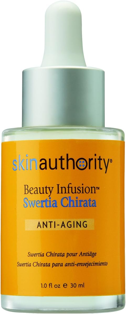 Skin Authority Beauty Infusion Swertia Chirata for Anti-Aging, 1.0 oz