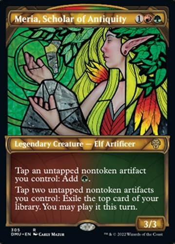 Magic : The Gathering - Meria, Scholar of Antiquity (305) - Vitrine - Dominaria 