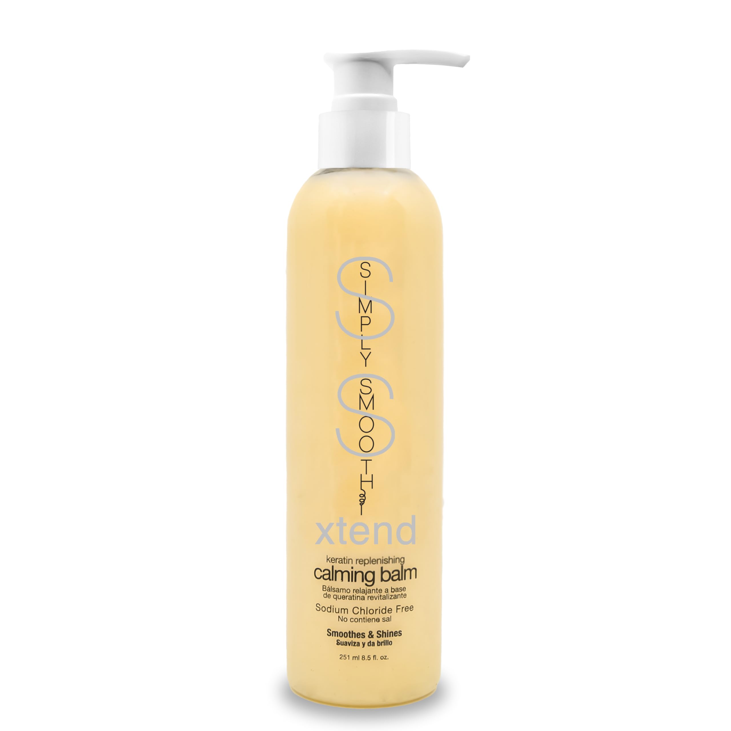 Simply Smooth Xtend Keratin Replenishing Calming Balm for Smoothing & Curls