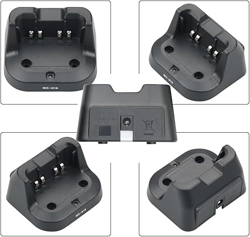 Miniatura 6 de Batería BP-280 de 7.4V 2200mAh con cargador BC-213 para ICOM F1000 F2000 F1100 F1000D F2000D F1000S F2000T F2100D A16 Radios Reemplazo de batería de