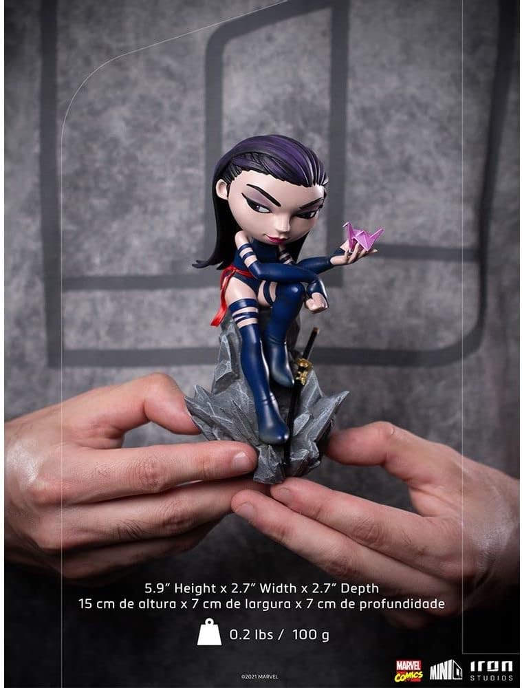 Iron Studios - Minico X-Men Psylocke Vinyl Statue