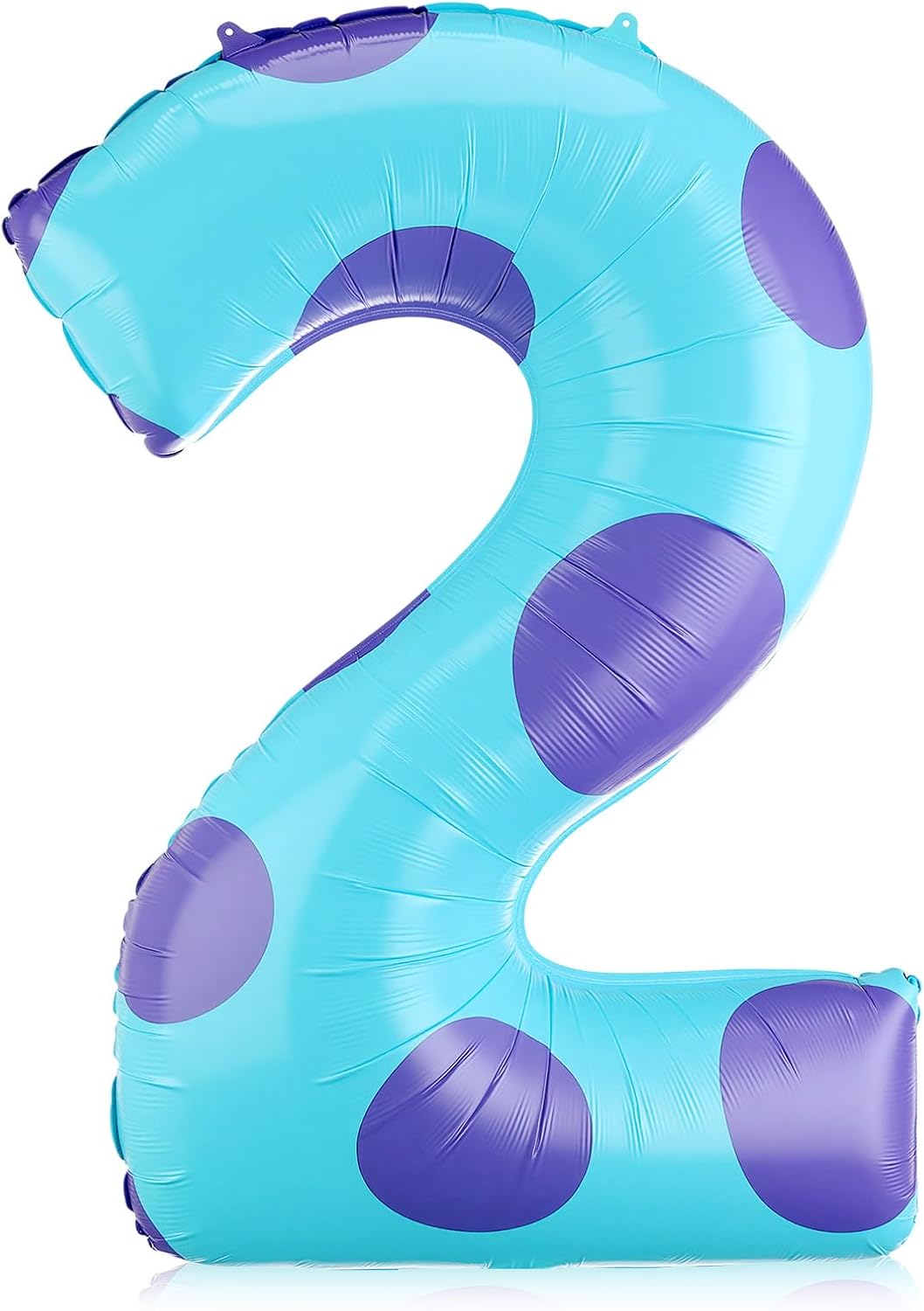 Monster Number 2 Balloons 40 Inch Monster Theme Birthday Party Decorations Large Foil Balloons for Girls Boys Birthday Baby Shower Party Backdrop Celebration Supplies