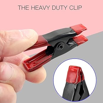 Amazon | Zorveiio 小型スプリングクランプ 2インチ 4個 小型