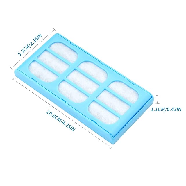 Foto 2 de 4 de Locisne Cartuchos de Filtro de purificación de Agua para Mascotas de Repuesto 6pcs Agua Potable Fresca…