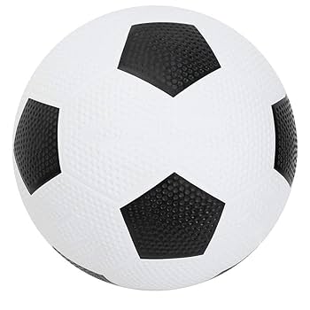 フリース サッカーボール 黒白 Amazon.co.jp: レジャー サッカーボール 5号球 ゴム製 耐摩耗性