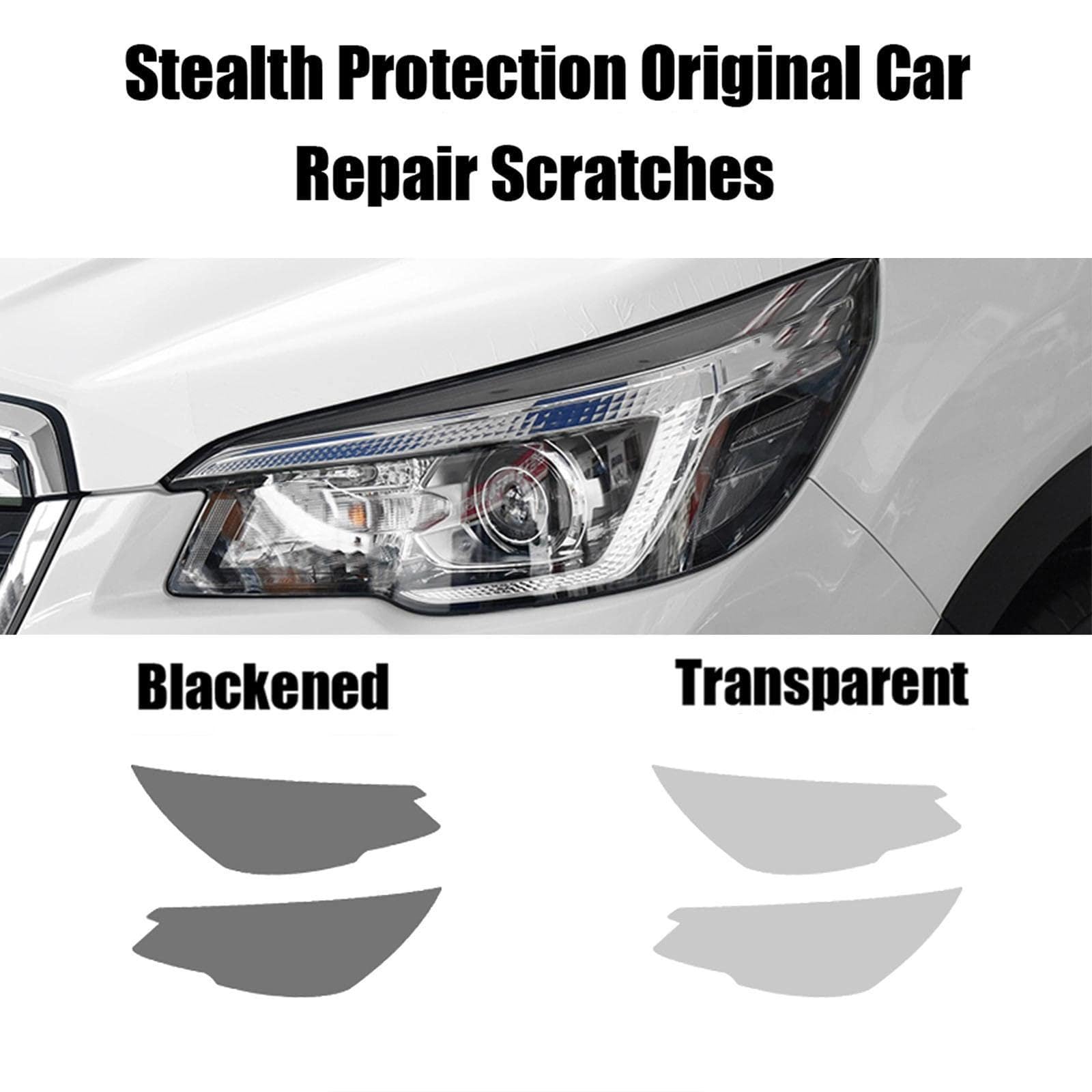 Reflektor samochodowy Folia Dla Subaru Forester 2019 2020 Reflektor samochodowy Folia ochronna Renowacja Scratch TPU Light Cover Film