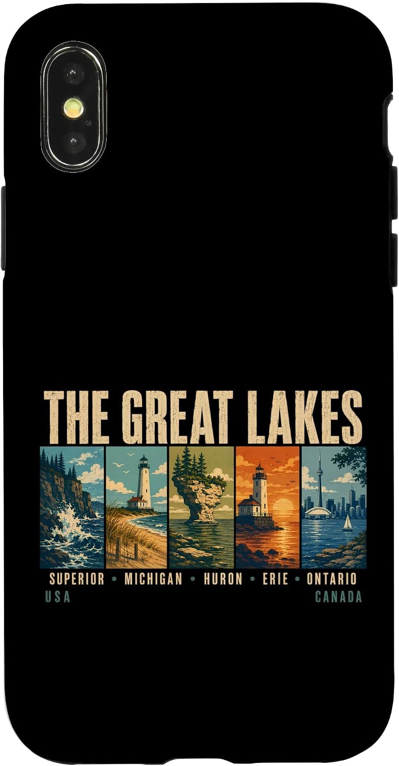 The Great Lakes North America Travel Design Case for iPhone 11 image 5