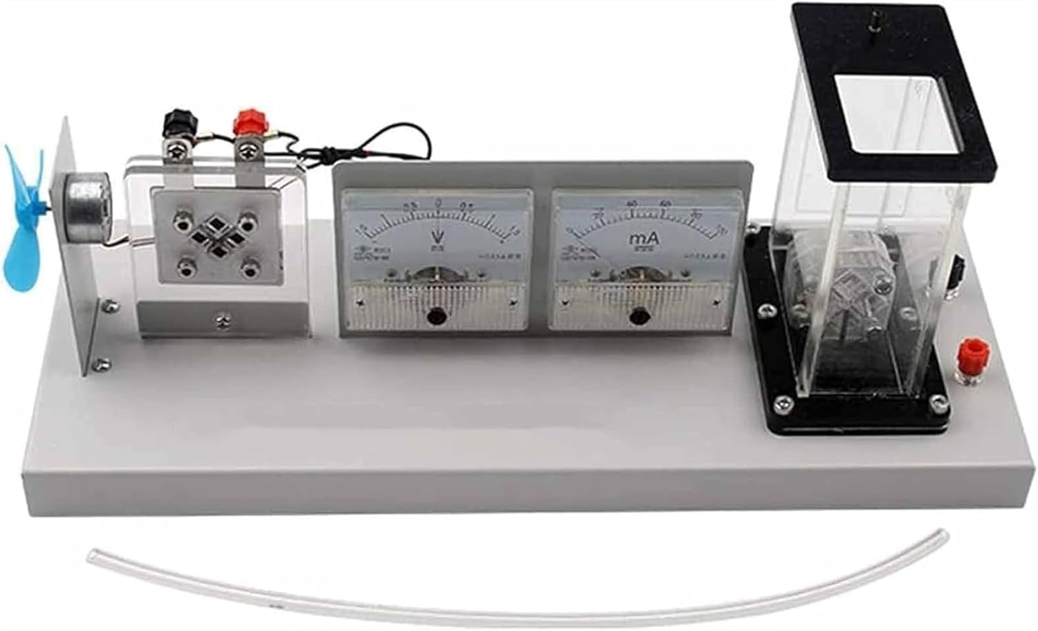 Wasserstoff-Sauerstoff-Generator-Kit, reversible Wasserstoff-Brennstoffzelle und Elektrolyseur, Lehrmittel for Physik- und Elektrizitätsexperimente, High-Tech-Wasserstoff-Brennstoffzelle und Elektroly