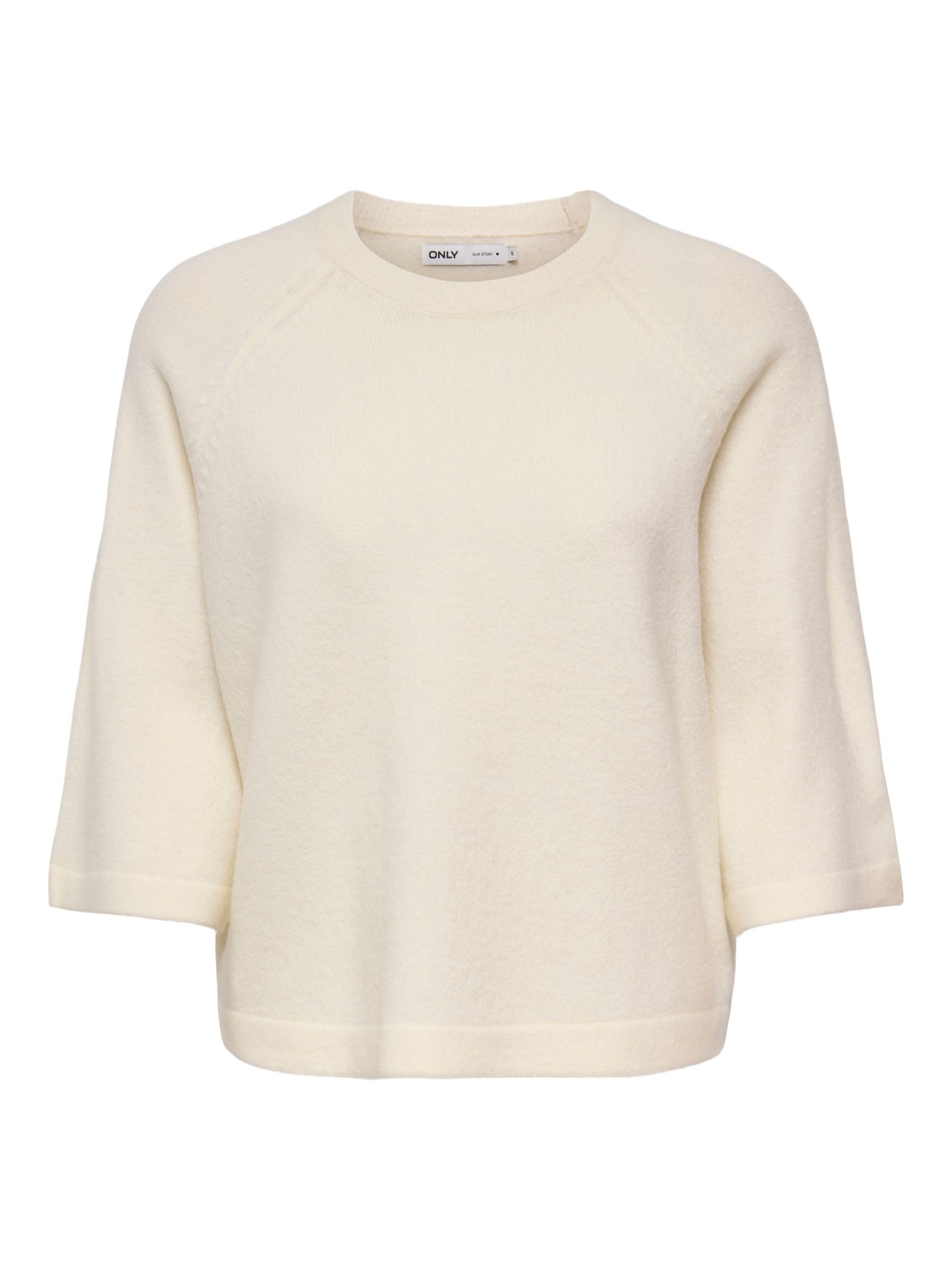 ONLY Knitted Pullover ONLSIMONI Knitted Pullover L, Birch, L Grey