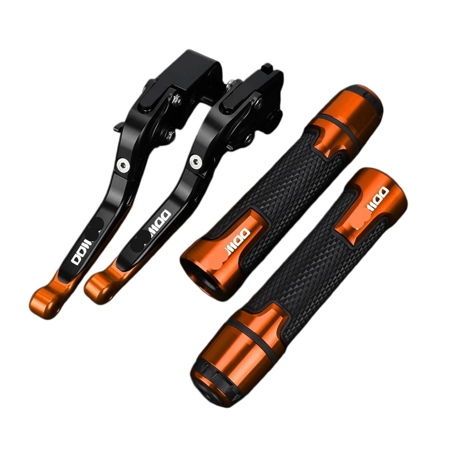 WFSOWXDM Motorcycle Levers Brake Clutch Handle Lever 2013-2016 2015 2014 Motorcycle Aluminum Adjustable Brake Clutch Lever Handlebar Hand Grips Ends for Hond&a CB1100 CB 1100