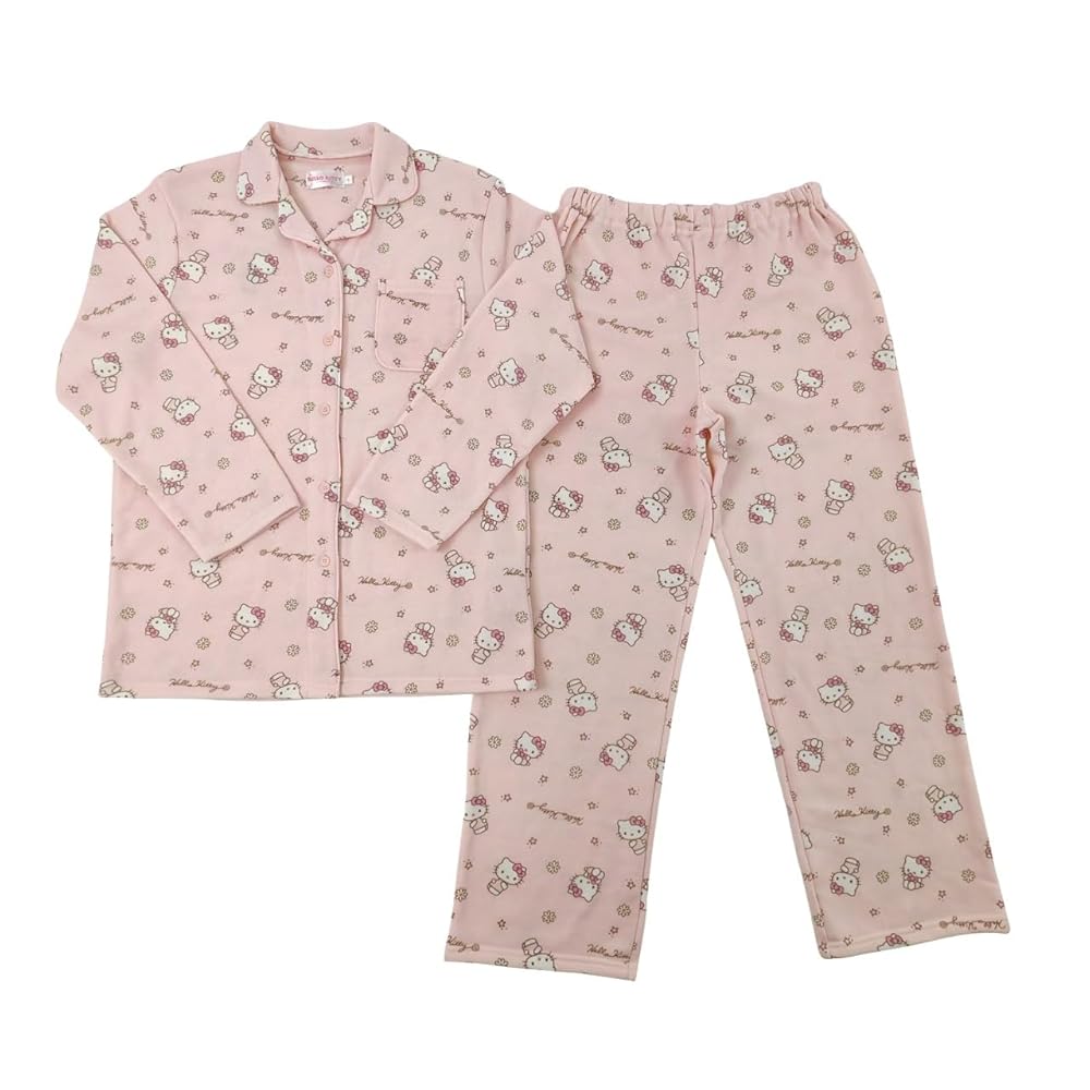 ハローキティ パジャマセット 新品 sanrio パジャマ ルームウェア ハローキティワッフルルーム